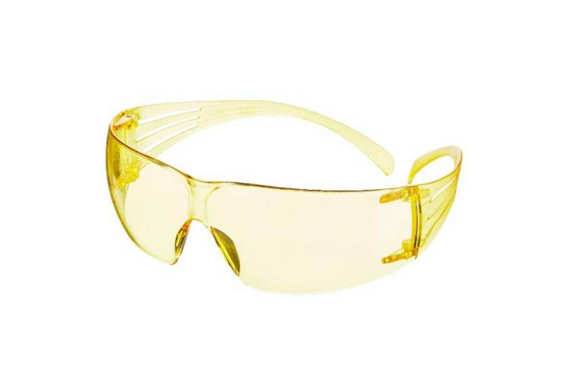 3M Nitril-Handschuhe Schutzbrille SecureFit SF200YC1 (6 Stück) von 3M