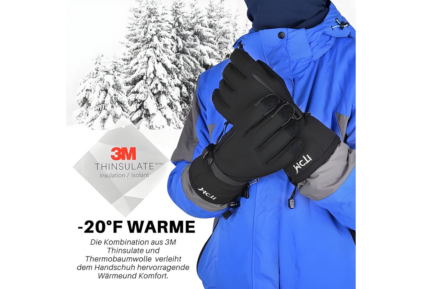 3M Skihandschuhe MCTi 3M Handschuhe Winterhandschueh Skihandschuhe von 3M