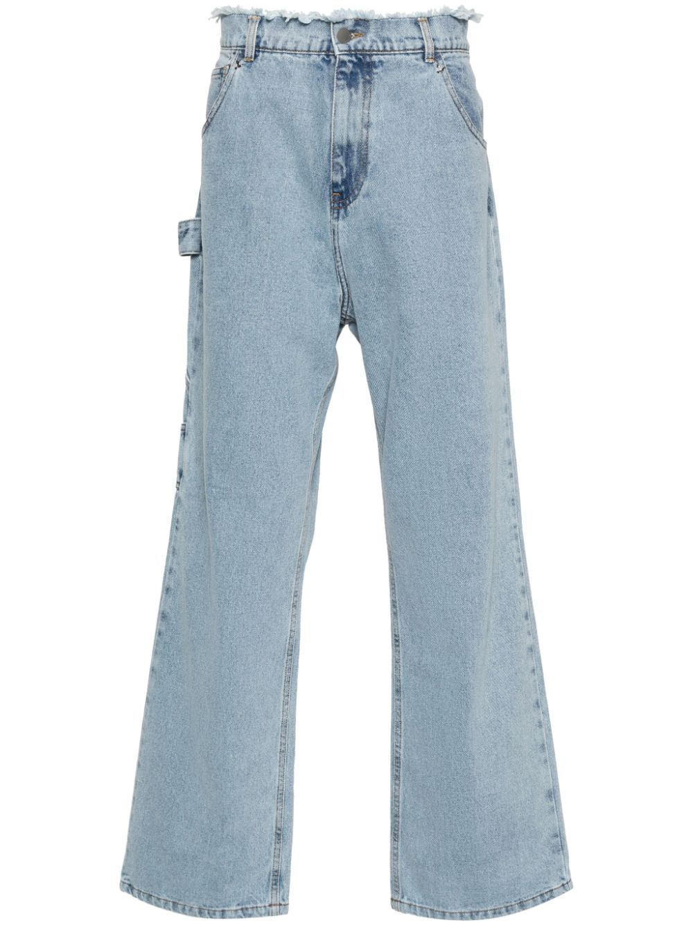 3PARADIS Carpenter Straight-Leg-Jeans - Blau von 3PARADIS