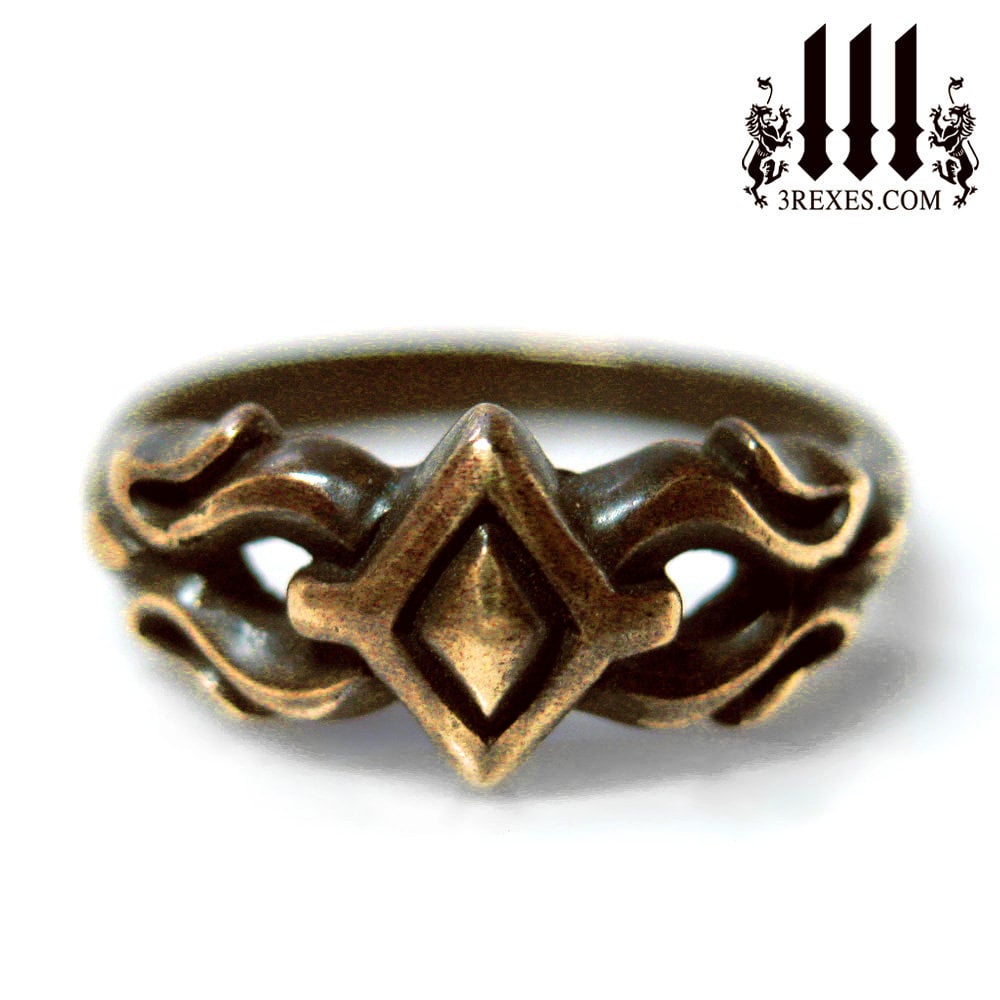 Kleiner Prinzessin Freundschaftsring Bronze Gothic Märchen Gr. 5 Kleiner Prinzessin Freundschaftsring Bronze Gothic Märchen Gr. 5 von 3RexesJewelry