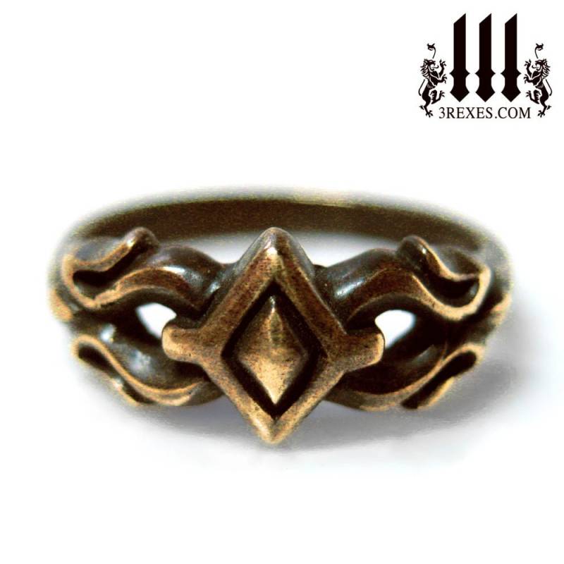 Kleiner Prinzessin Freundschaftsring Bronze Gothic Märchen Gr. 5 Kleiner Prinzessin Freundschaftsring Bronze Gothic Märchen Gr. 5 von 3RexesJewelry