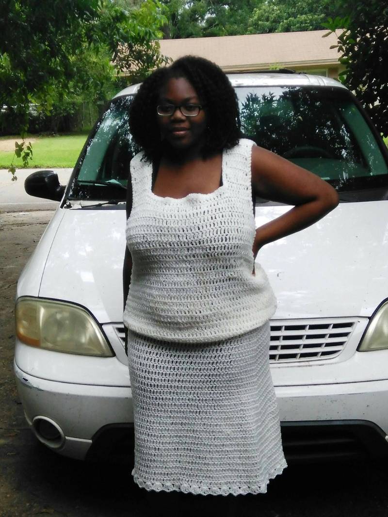 Gehäkelte Rock-Satz von 3SandK