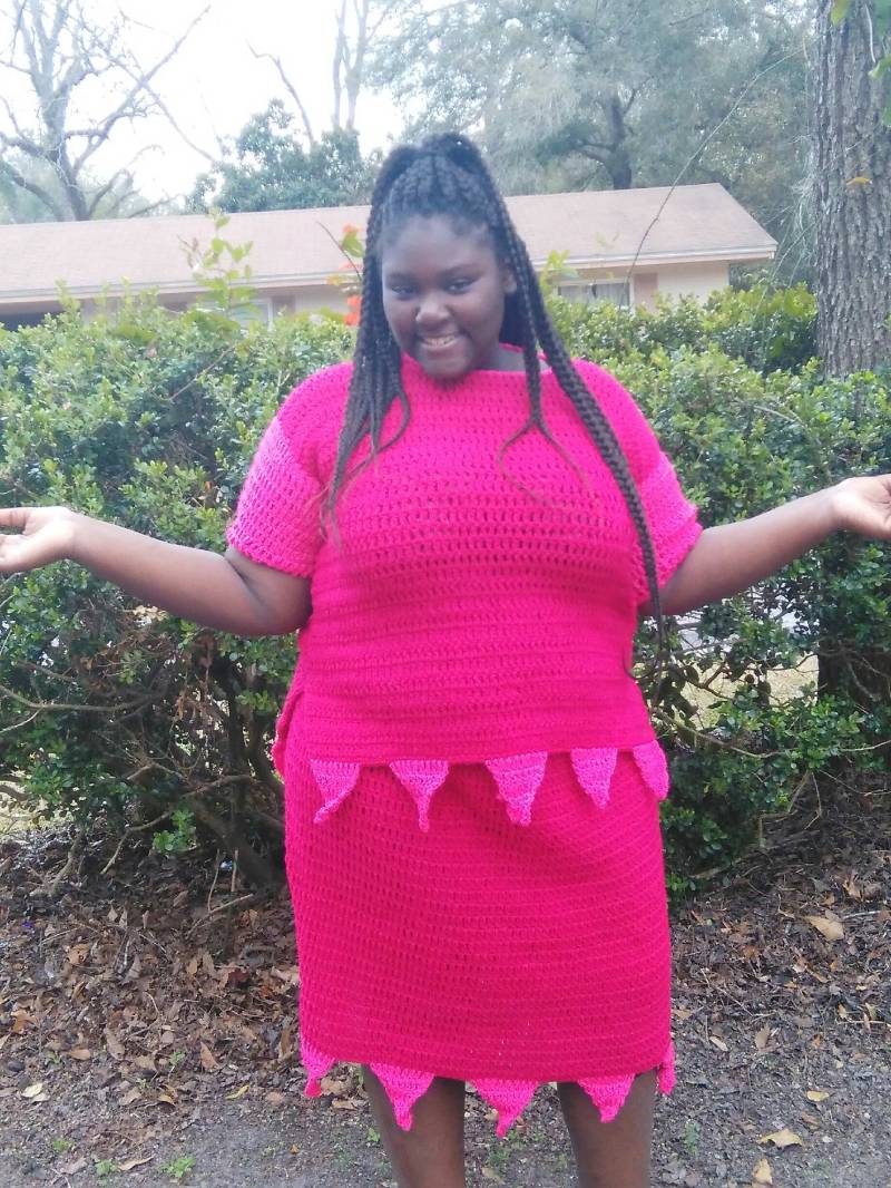 Gehäkelte Rock Und Bluse von 3SandK