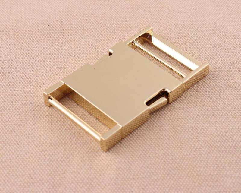 2Pcs/Lot Quick Side Release Buckles Rip Schnalle Gold-Farbe Für 37mm Webbing-Tasche Rucksack Diy Handgefertigte Accessoires von 3SistersWishes