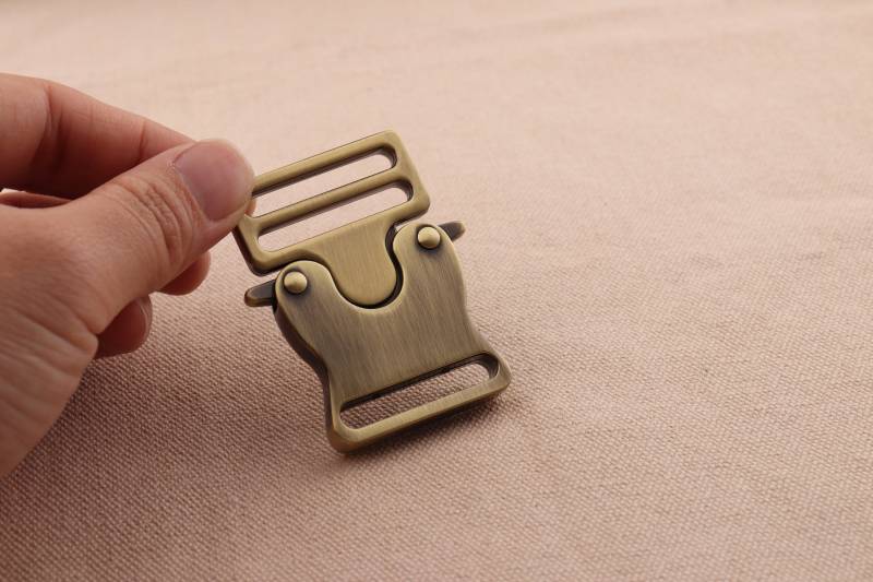 Metall Quick Side Slide Release Schnalle Top Qualität Legierung 25mm Innere Antike Bronze Farbe Für Rucksäcke Webbing Gürtel Kleidungsstück Zubehör von 3SistersWishes