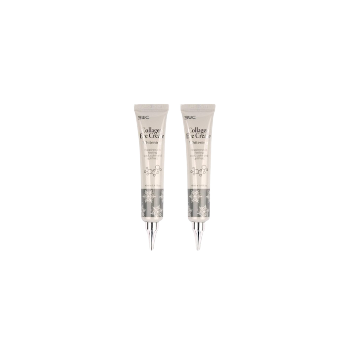 3W Clinic - Collagen Eye Cream Whitening - 40ml (Tube Type) - 40ml (2ea) Set von 3W Clinic