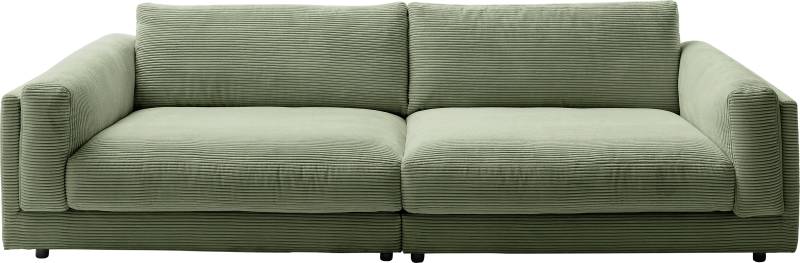 3C Candy Big-Sofa "Karalis mit extra großer Sitztiefe, elegantes Mega Sofa zum Relaxen," auch in Cord- oder Leder-Bezug, lose Kissen, loungige Bequemlichkeit von 3c Candy