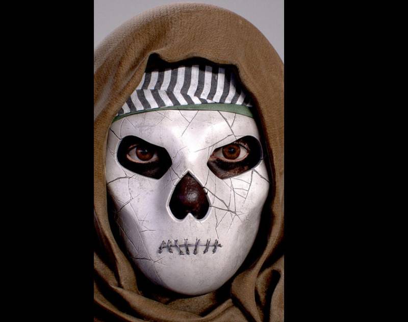 Call Of Duty Mask | Farah Damaged Version 3D Printed Highly Durable Available in Black, White, Grey - Limited Stock von 3dPrintingFoundry