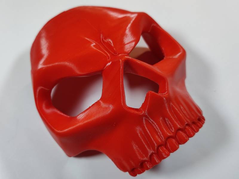 Ghost Mask | 3D Printed in Red Red Team Perfect For Your Next Cosplay We Are Shipping From Europe von 3dPrintingFoundry