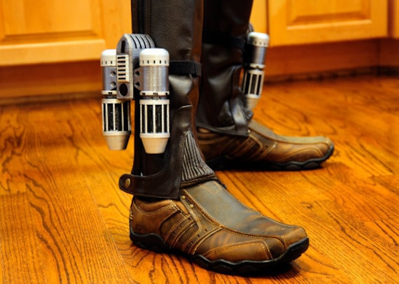 Guardians Of The Galaxy - Star Lord Boot Jets 3D Printed Diy Kit Perfect For Your Costume, Cosplay Outfit, Halloween Costume von 3dPrintingFoundry