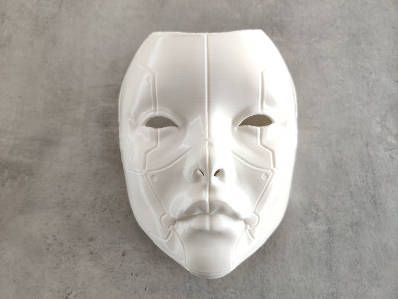 Oni Mask | 3D Printed & Very Durable Geisha Perfect For Cosplay Choose From 3 Colors von 3dPrintingFoundry