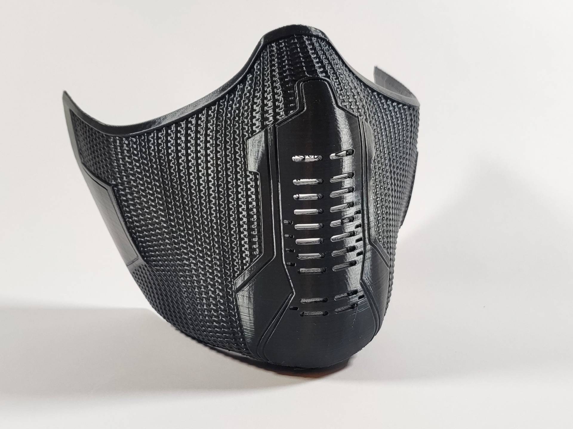 Winter Soldier Mask | Bucky Barnes Inspired 3D Printed Available in Three Colors Black, White, Gray Exceptionally Durable Winter Soldier Mask | Bucky Barnes Inspired 3D Printed Available in Three Colors Black, White, Gray Exceptionally Durable von 3dPrintingFoundry