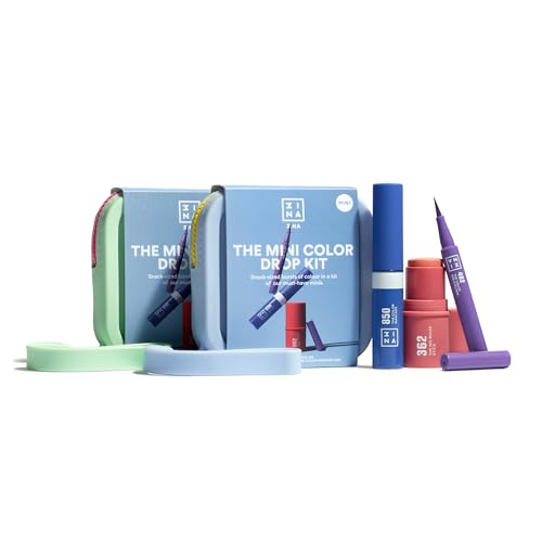 3INA MAKEUP - THE MINI COLOR DROP KIT - The Color Pen Eyeliner 482 + The Color Mascara 850 + The No-Rules Stick 362- Makeup Set - Reisegröße - Vegan - Cruelty Free 3INA MAKEUP - THE MINI COLOR DROP KIT - The Color Pen Eyeliner 482 + The Color Mascara 850 + The No-Rules Stick 362- Makeup Set - Reisegröße - Vegan - Cruelty Free von 3ina