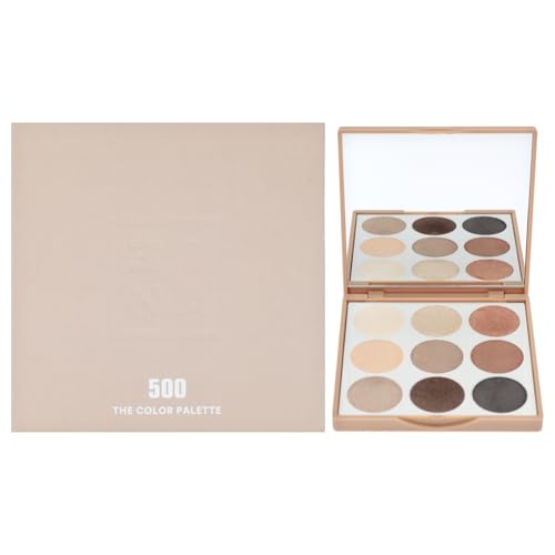 3INA MAKEUP - The Color Palette 500 - Multicolor Lidschatten Palette Langanhaltende Farbtöne - Multicolor Lidschatten avec Matte glitter & Mettalic Finish - Vegan - Cruelty Free von 3ina