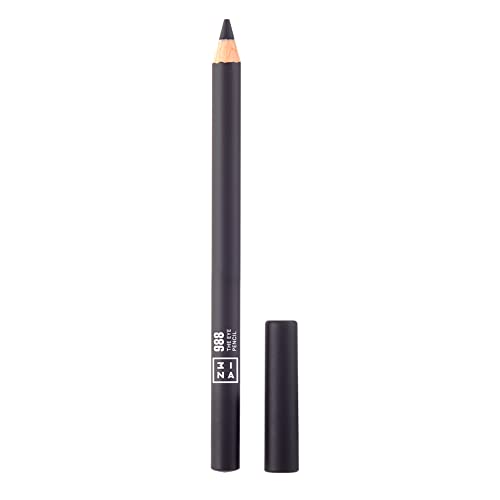 3INA MAKEUP - Vegan - Cruelty Free - The Eye Pencil 988 - Grau - Langlebige Formel - Hochpigmentiert - Cremige Textur - Augenstift mit integriertem Blender - Leicht zu verblenden - Mattes Finish 3INA MAKEUP - Vegan - Cruelty Free - The Eye Pencil 988 - Grau - Langlebige Formel - Hochpigmentiert - Cremige Textur - Augenstift mit integriertem Blender - Leicht zu verblenden - Mattes Finish von 3ina