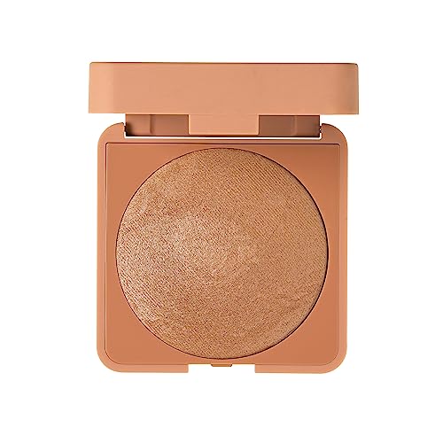 3ina Makeup - The Bronzer Powder 658 - Sand - Bronzer Puder - Medium to Dark Tones - Bräunliche Haut Matt - Sonnengeküssten - Leichte Textur und seidiges Finish - Vegan - Cruelty Free von 3ina