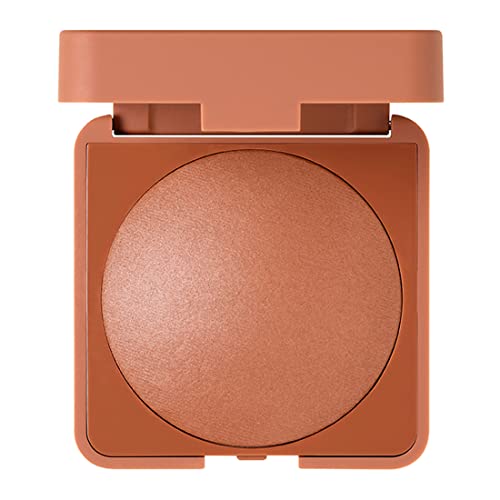 3INA MAKEUP - The Bronzer Powder 674 - Dunkelbraun - Bronzer Puder - Medium to Dark Tones - Bräunliche Haut Matt - Sonnengeküssten - Leichte Textur und seidiges Finish - Vegan - Cruelty Free von 3ina