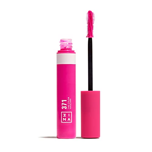 3INA MAKEUP - The Color Mascara 371 - Rosa Wimperntusche mit Keratin - Umfang und Definition - Bunte Wimperntusche für Empfindliche Augen und Langanhaltende - Hochpigmentiert - Vegan - Cruelty Free von 3ina