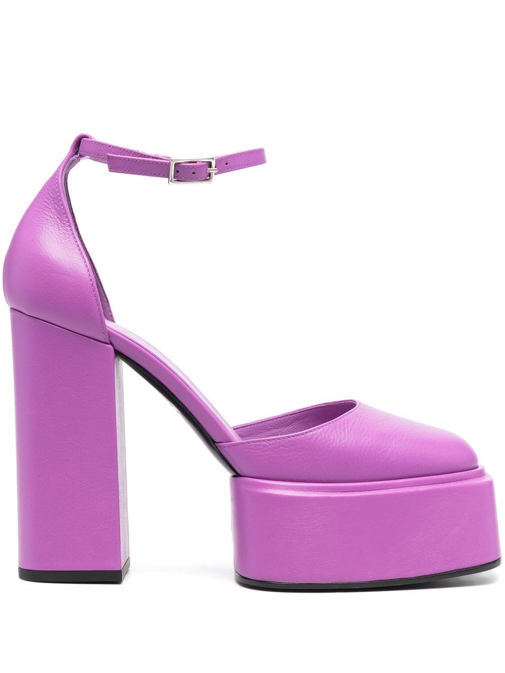 3juin Pumps mit Plateau 80mm - Violett von 3juin