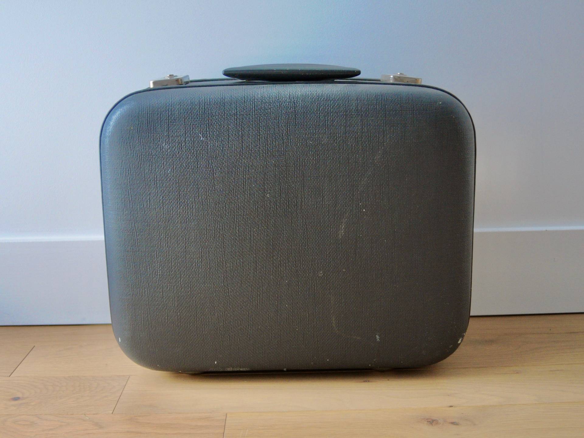 Blauer Vintage-Koffer Blauer Vintage-Koffer von 3rvintages