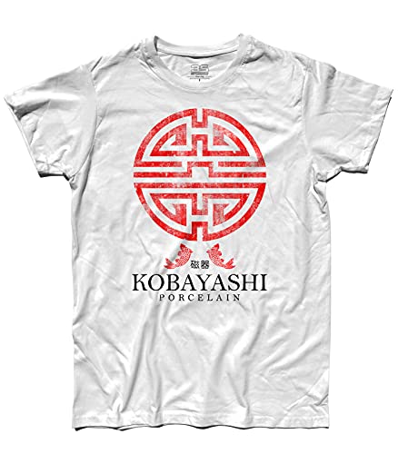 3styler Herren-T-Shirt Kobayashi Porcelain – Die üblichen Verdächtigen – The Usual Suspects – Linie Classic – 100 % Baumwolle 185 g/m², Weiß, XL von 3styler