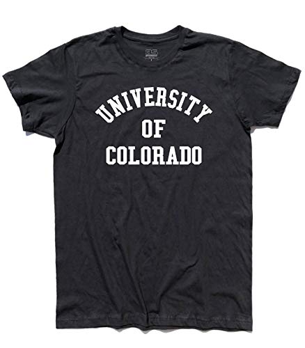 3styler T-Shirt Herren University of Colorado Inspired by Glenn Frey - Capital Centre Shirt - Linie Classic - 100% Baumwolle 185 g/m², Schwarz , XL von 3styler