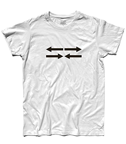 3styler T-Shirt für Herren, Flinker, Alchemy - Mark Knopfler, Weiß, Medium von 3styler