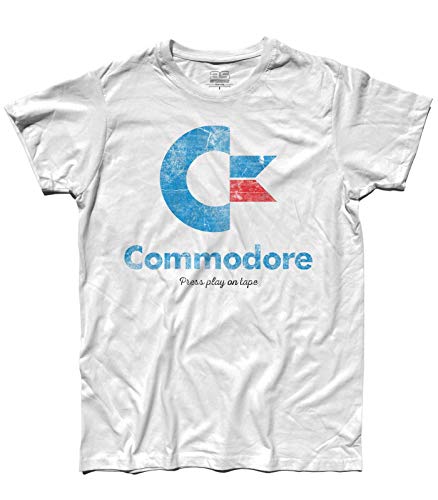 3stylershop Men's T-Shirt Commodore 64 - Press Play On Band von 3stylershop