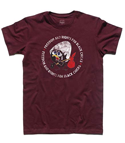3stylershop T-Shirt Calimero - Freedom Und Rights für Black Chicks von 3stylershop