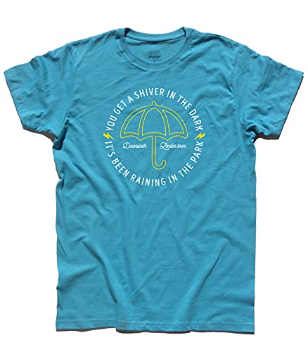 3stylershop T-Shirt Herren Inspired Comic Zeichentrick Dame Sultans of Swing von Dire Straits - Lyrics Collection - Blau, XX-Large von 3stylershop