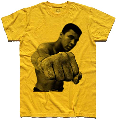 Men's T-Shirt Muhammad Ali - Cassius Clay, gelb, XL von 3stylershop