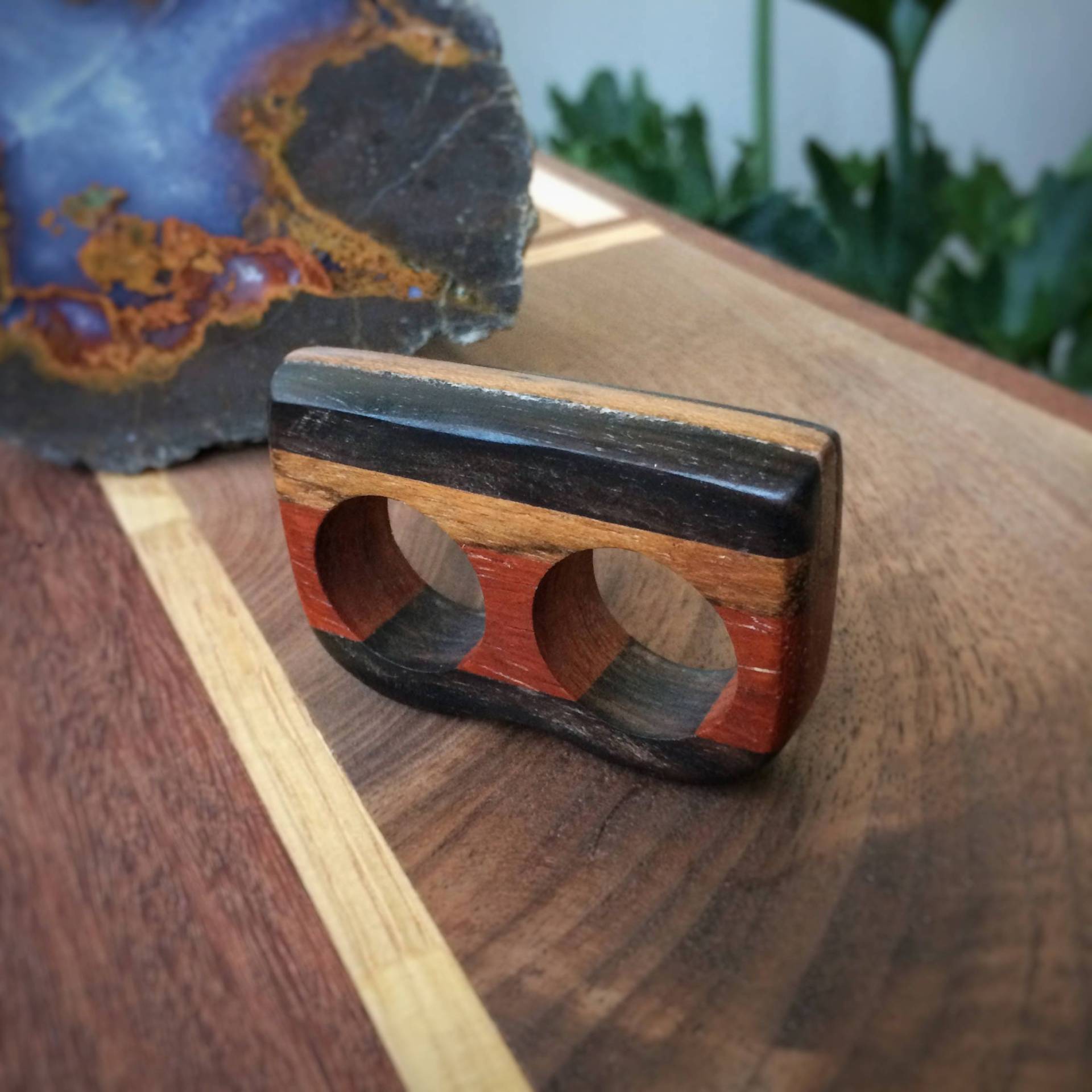Holz-Doppel-Ring Holz-Doppel-Ring von 3twoDesigns