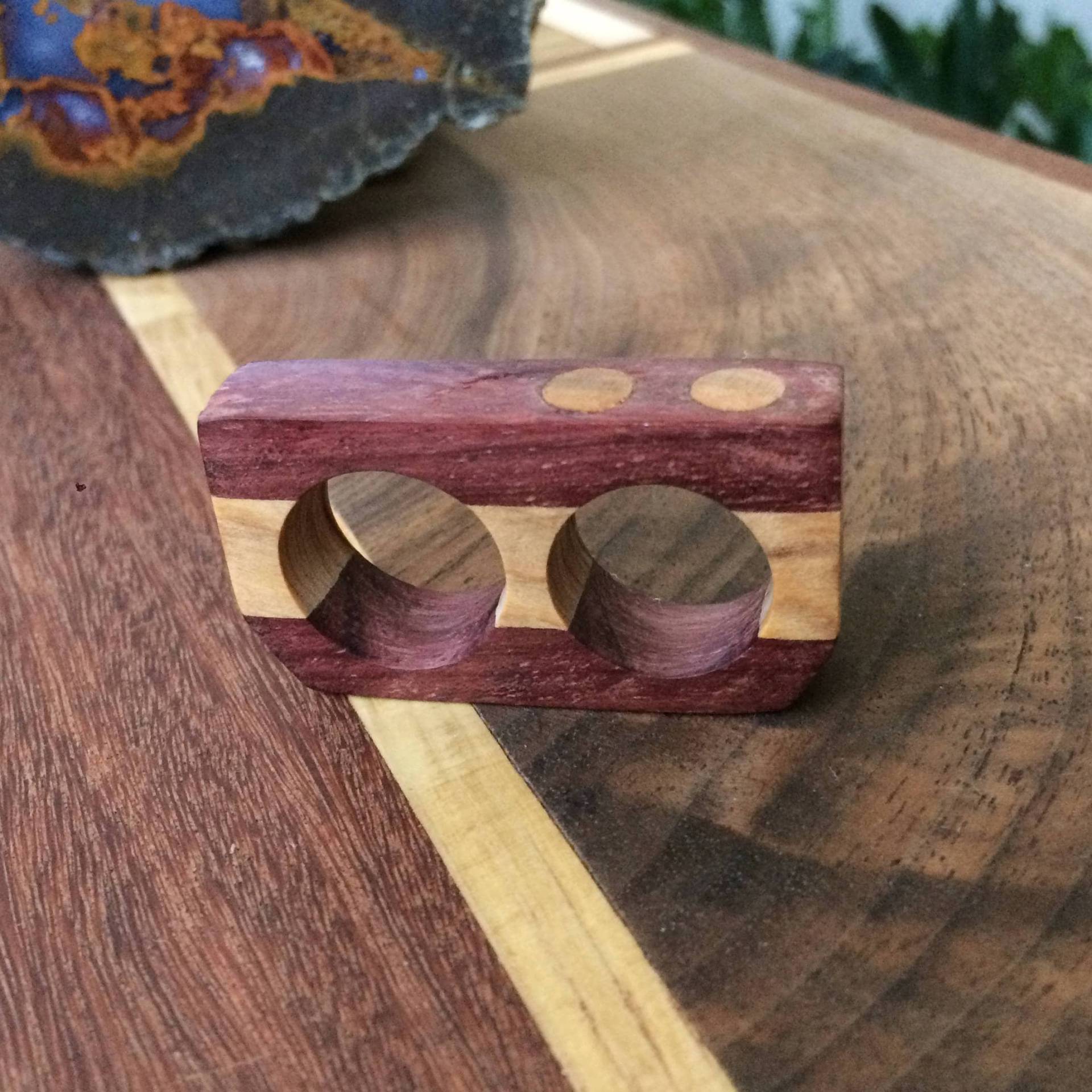 Holz-Doppel-Ring Holz-Doppel-Ring von 3twoDesigns