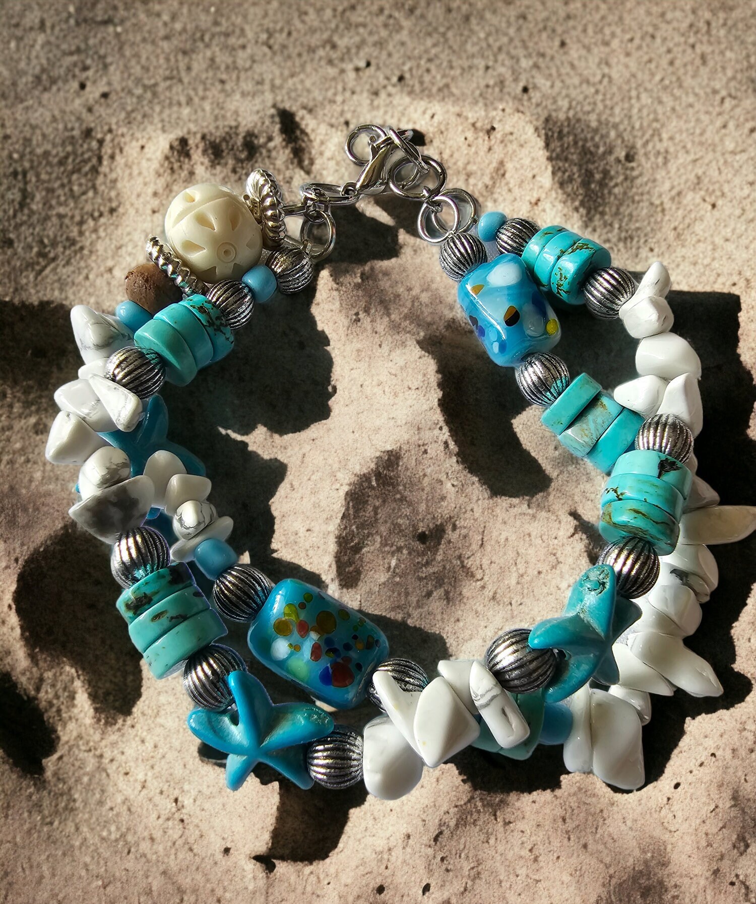 Armband "Blauer Stern" Armband "Blauer Stern" von 3wishesV