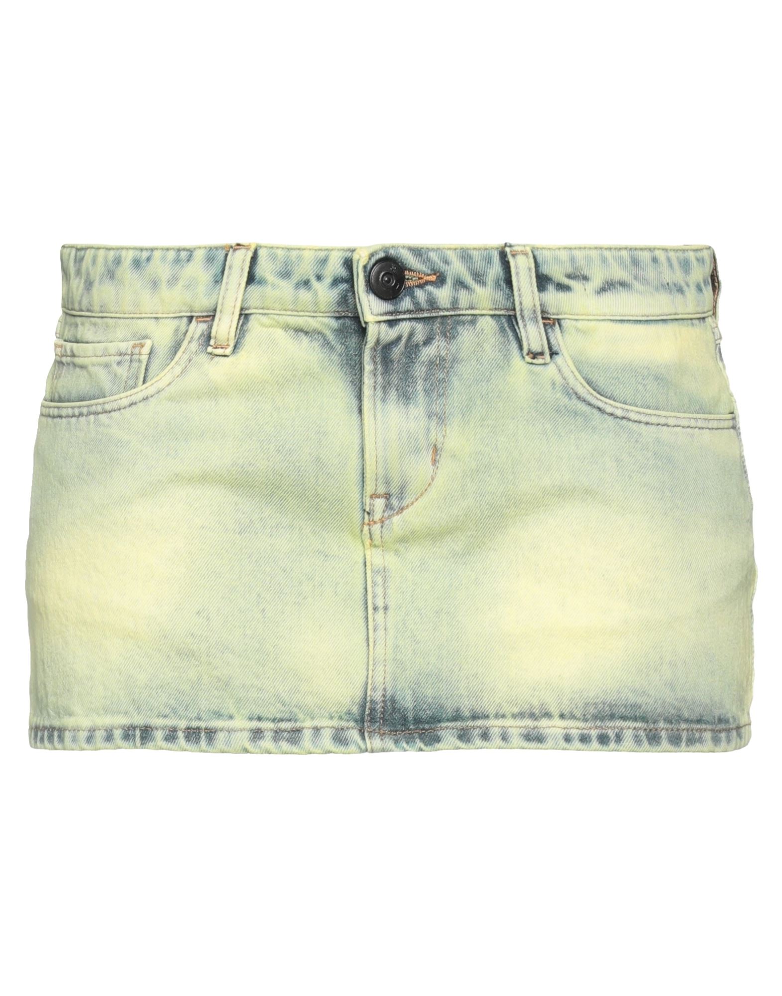 3x1 Jeansrock Damen Gelb von 3x1