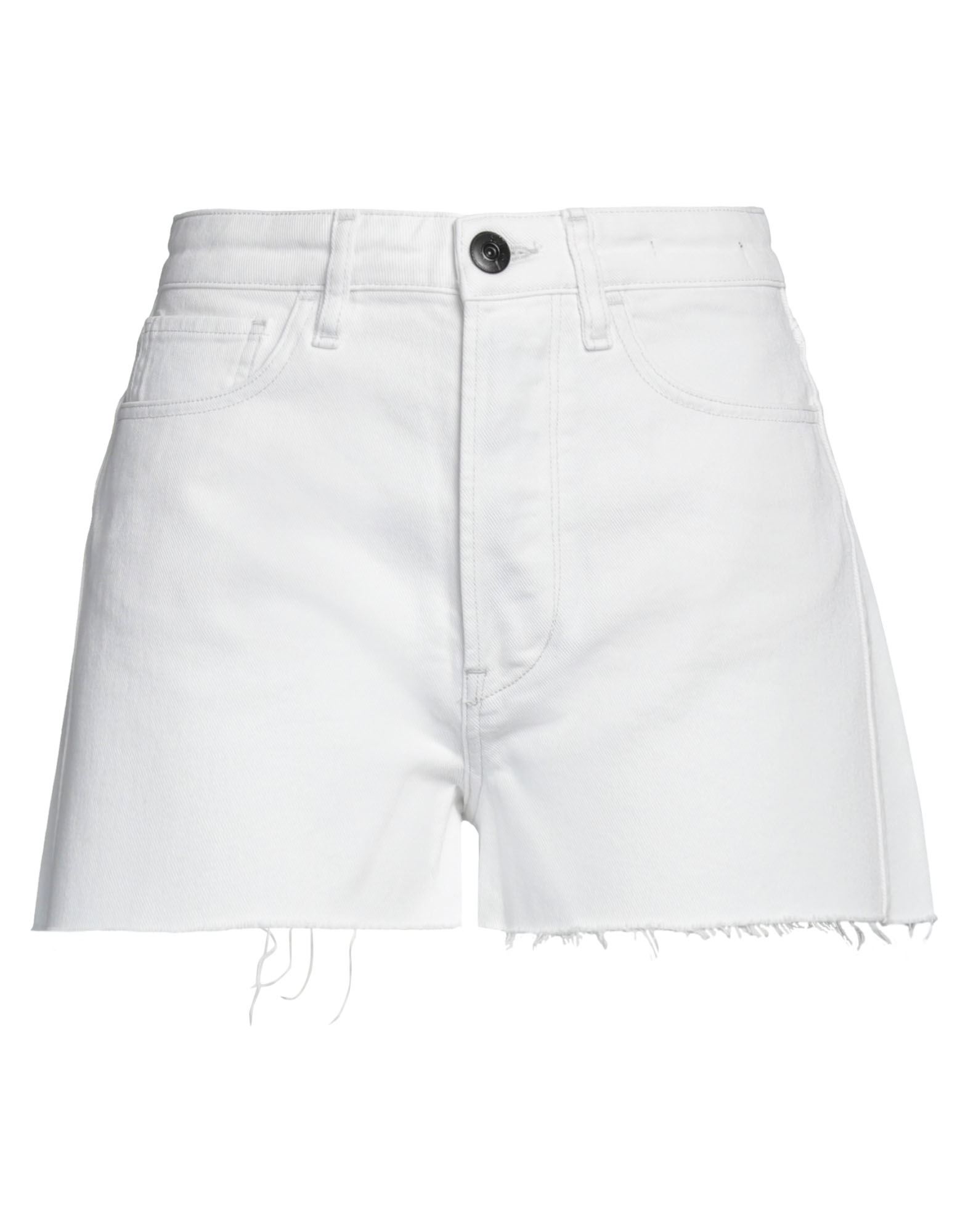 3x1 Jeansshorts Damen Weiß von 3x1