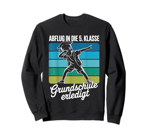 Abschluss Grundschule 4. klasse Junge Abflug 5.Klasse Kinder Sweatshirt Abschluss Grundschule 4. klasse Junge Abflug 5.Klasse Kinder Sweatshirt von 4. klasse Geschenke Abschluss 4. Klasse Schüler.