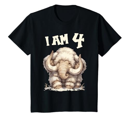 Kinder 4 Jahre alt Mammuts Mammut 4. Geburtstag T-Shirt Kinder 4 Jahre alt Mammuts Mammut 4. Geburtstag T-Shirt von 4.Geburtstag Mammuts Mammut Shop