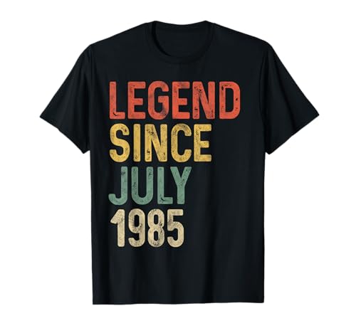 Legend 1985 40. Geburtstag Geschenke für Männer Frauen 40 Jahre alt T-Shirt Legend 1985 40. Geburtstag Geschenke für Männer Frauen 40 Jahre alt T-Shirt von 40 Year Old Bday Gift Idea Store