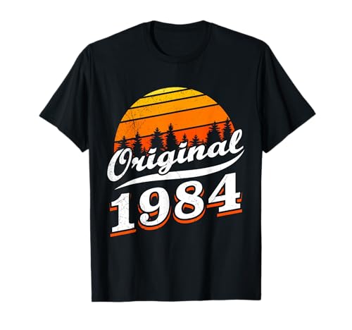40. Geburtstag Männer Original '84 Vintage Klassiker T-Shirt von 40.ter Geburtstag Geschenk Vintage 1984 Männer
