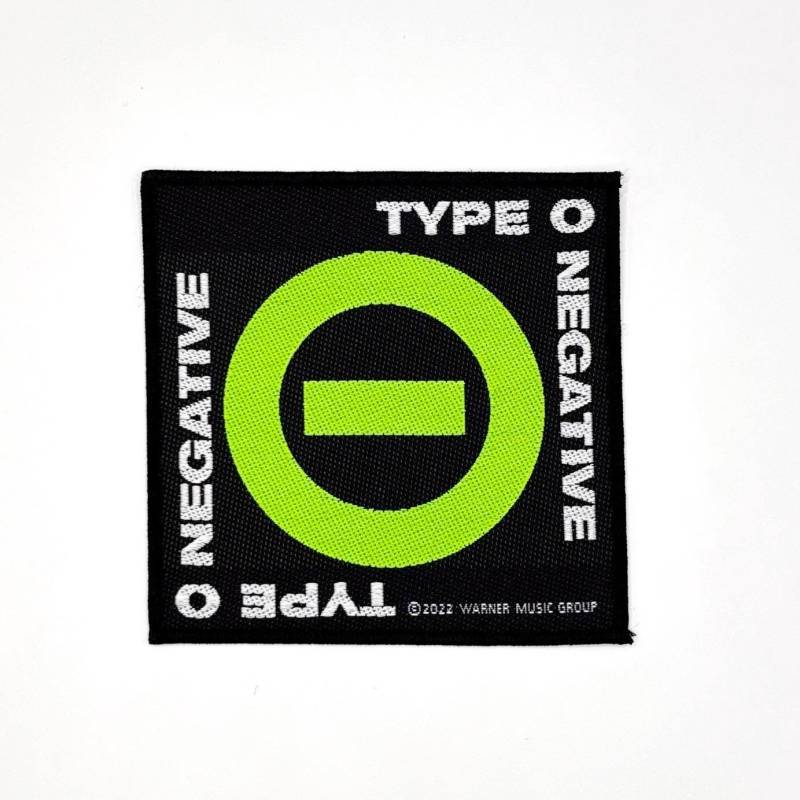 Type O Negative Aufnäher - Symbol Patch | 10 × 10 cm von 404patches