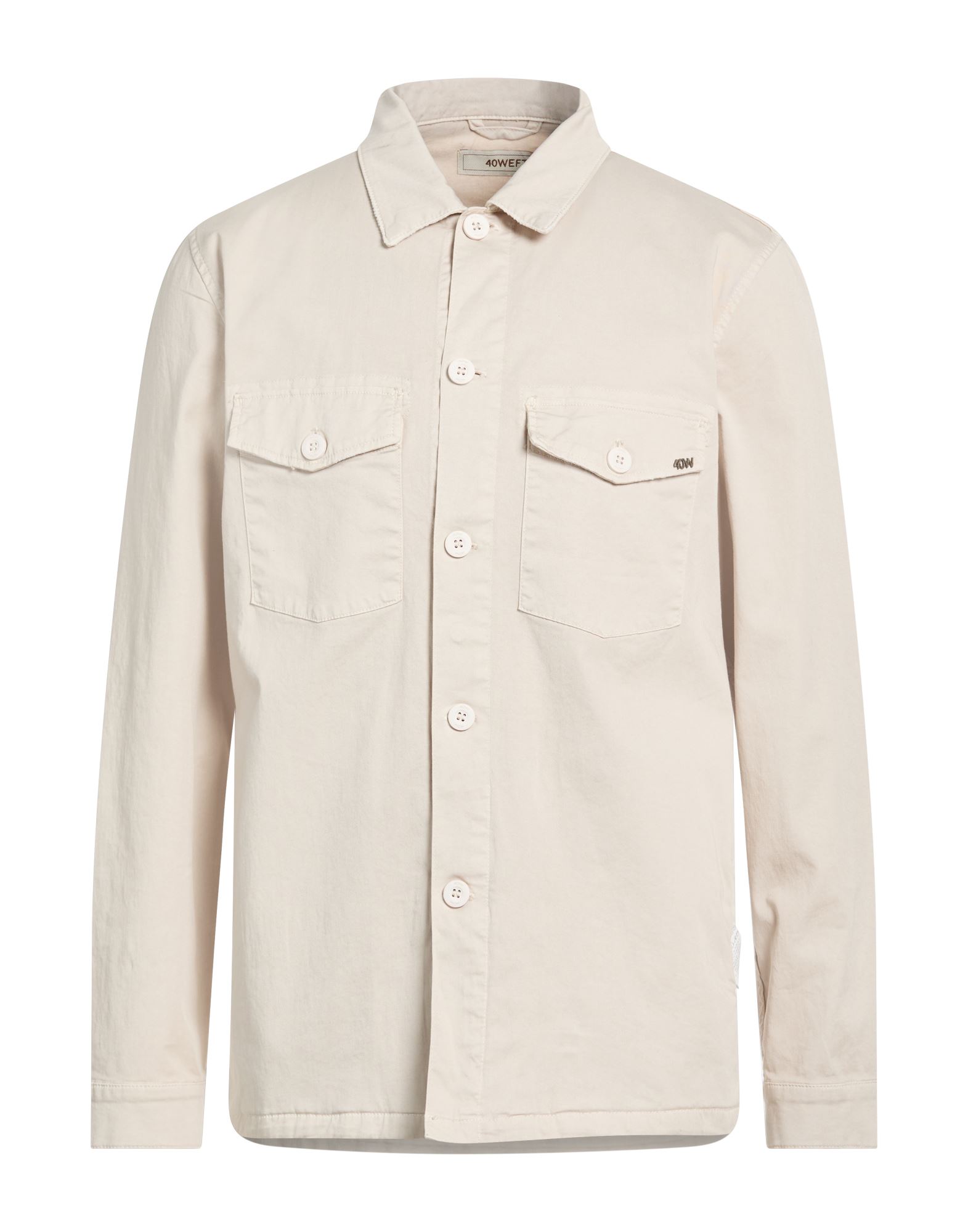 40WEFT Hemd Herren Hellgrau von 40WEFT