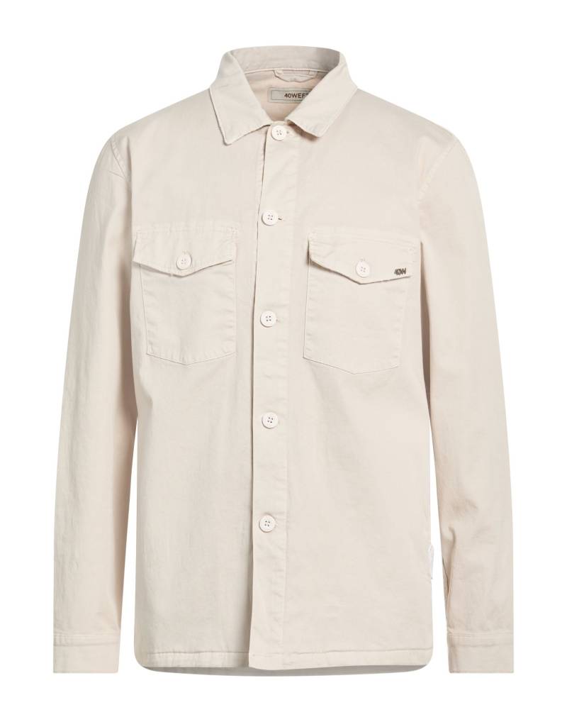 40WEFT Hemd Herren Hellgrau von 40WEFT