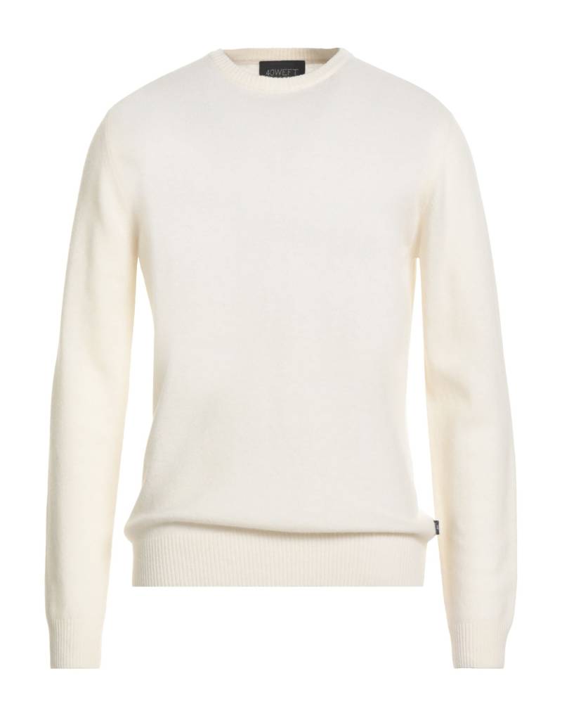 40WEFT Pullover Herren Elfenbein von 40WEFT