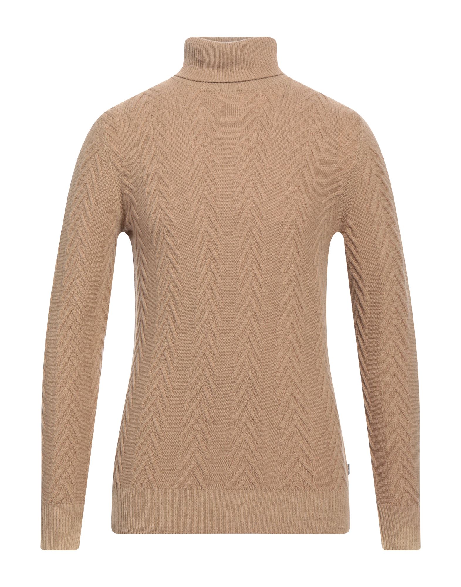 40WEFT Rollkragenpullover Herren Beige von 40WEFT