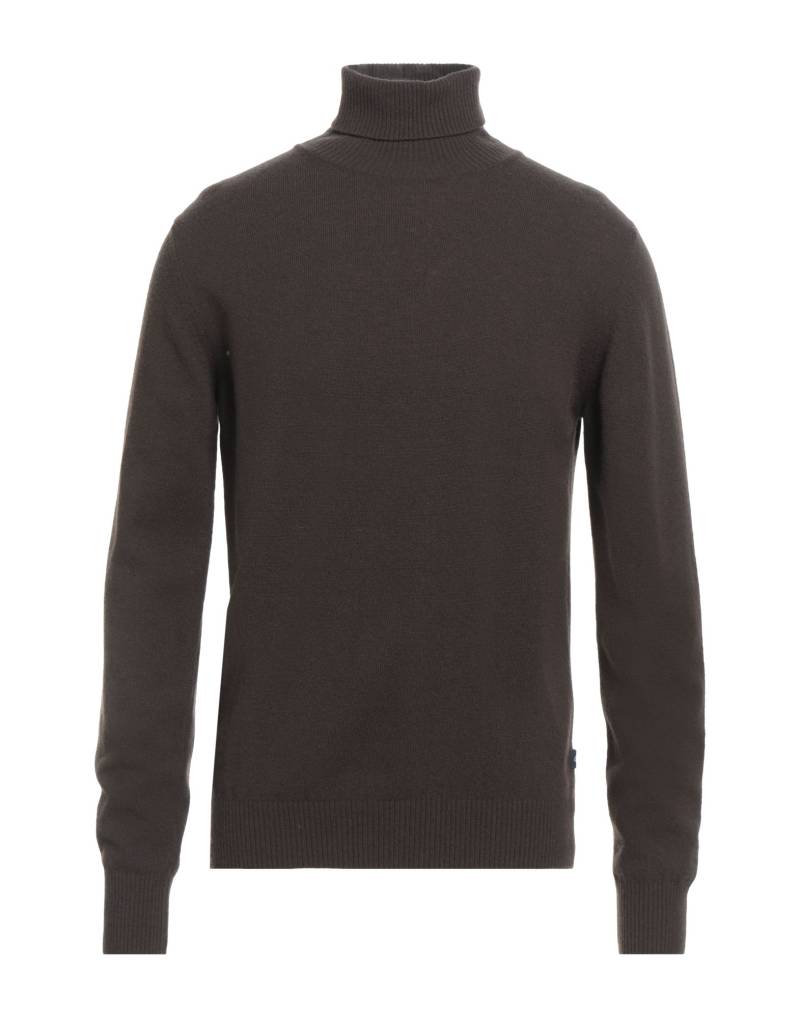 40WEFT Rollkragenpullover Herren Dunkelbraun von 40WEFT