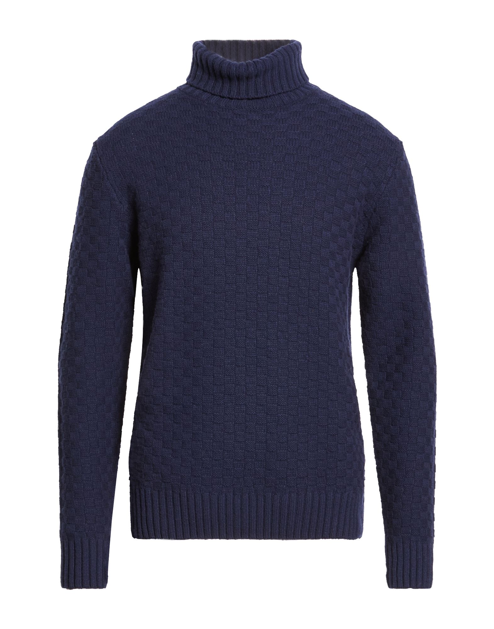 40WEFT Rollkragenpullover Herren Nachtblau von 40WEFT