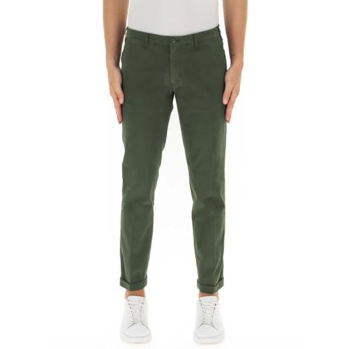 40Weft Chino Hose Lenny Armeegrün, grün, 48 von 40Weft