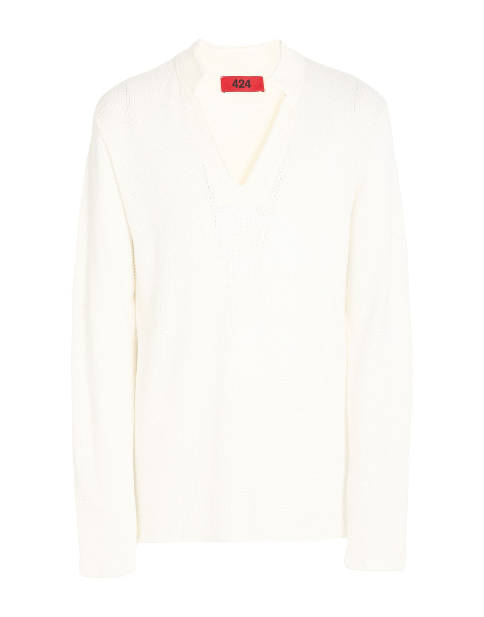 424 FOURTWOFOUR Pullover Herren Off white von 424 FOURTWOFOUR