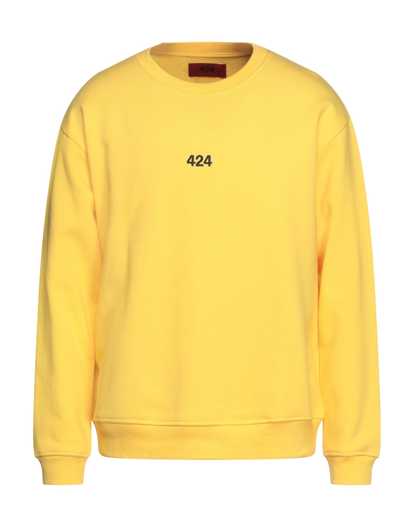 424 FOURTWOFOUR Sweatshirt Herren Gelb von 424 FOURTWOFOUR